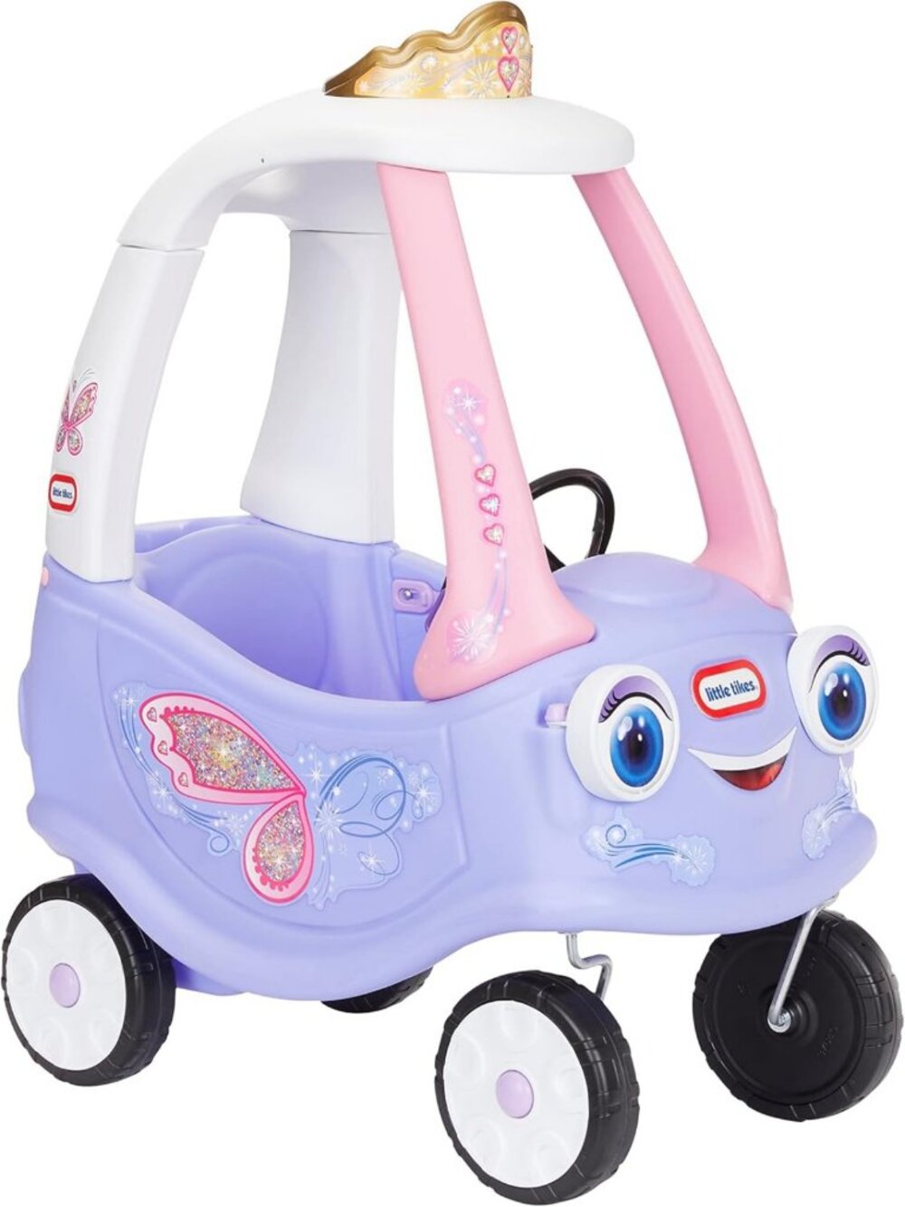 Cozy Fairy Coupe Ride-On Toy for Kids | Large Outdoor Fun Vehicle